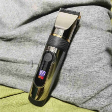 Professionele Haartrimmer Oplaadbare Elektrische Trimmer voor Mannen Baard Kinderen Kappers Snijmachine LED Scherm Waterdicht