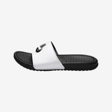 (UK12, White/Black/Black) Nike Benassi JDI Men's Slides