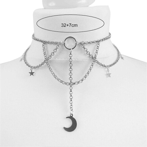 Limei Good Choker Colier Creative Cosplay Bijuterii Goth 1