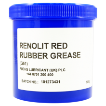 Fuchs Renolit Red Rubber Grease G51 Automotive Brake Assembly Components 500g