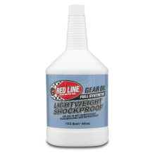 RED LINE LightWeight ShockProof Gear Oil 75w-90 75w90 1 US Quart 0.946 litre
