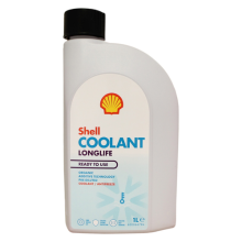 Shell Coolant Longlife Ready To Use Organic Pre Diluted Antifreeze 1L 1 Litre