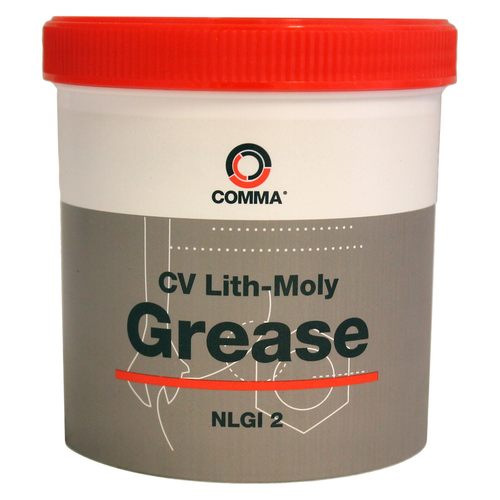 Comma Comma CV Lith-Moly Grease NLGI 2 Lithium Molybdenum - Medium Consistency - 500g