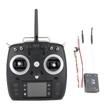 SIYI FT24 2,4 GHz 12CH Langeafstandszender met FR OTA-Ontvanger, Dronemodel Afstandsbediening 15 Bereik A