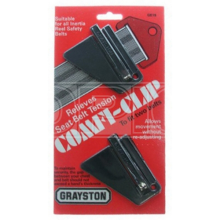 Seat Belt Clip - Pack of 2 - Relieves Seat Belt Tension - Grayston GE16