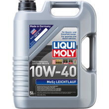 Liqui Moly MoS2 Leichtlauf 10w-40 Engine Oil ACEA A3 B4 API SL 10W40 5 Litres 5L