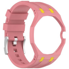 2-in-1 PC Case+Silicone Strap for  X AP Royal  Pocket Watch Change to Wristwatch Integrated Modification