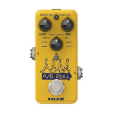 NUX A/B ROLL Octave & Loop Guitar Pedal, Preset 7 IR Slots, Auto Recording,Support OTG Audio Stream Looper Effect Pedal