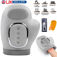 Cordless Hand Massager with Heat and Compression for Arthritis and Carpal Tunnel