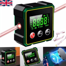 Magnetic Digital Angle Finder with ElectronicLaser High Precision Angle Too