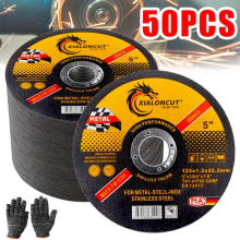 50PCS 125mm Ultra Thin 1mm Metal Cutting Blade Disc For Steel & Stainless Angle