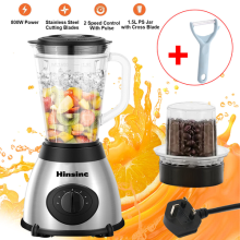 800W Blender Smoothie Maker Ice Crusher Mixer Milk Shake Fruit Juicer Vegetables