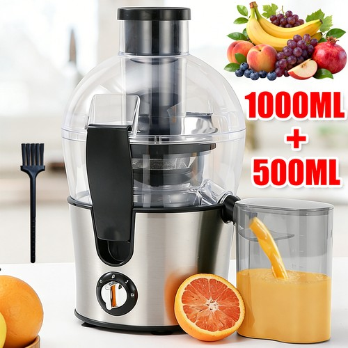 Juicer Machine Whole Fruit Vegetable Large Juice Extractor Stainless Steel Tool