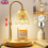 Candle Warmer Lamp with 2 Bulbs Timer and Dimmer Adjustable Height Decor Gi 1