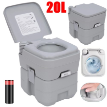 20L Camping Toilet Portable Travel WC Caravan Picnic Fishing Restroom Caravan UK