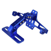 Universal Motorcycle Rear License Plate Mount Holder Aluminum Alloy Bracket Motorcycle Modification Part Accessory