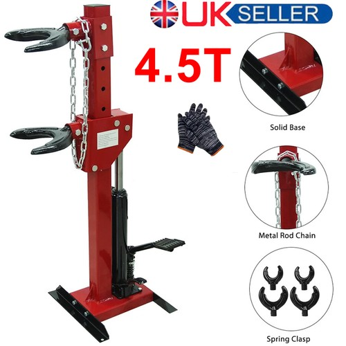 4500kg Hydraulic Auto Coil Strut Spring Compressor 45 Ton Adjustable Height