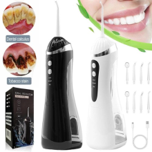 Cordless Dental Water Flosser for Teeth, Oral Irrigator Brush Travel High Pressu