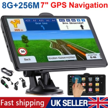 7" GPS Sat Navs for Car Truck HGV Navigation 8G UK&EU Map Free Lifetime Screen