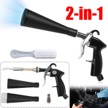 Tornado Dry Cleaning Gun Car Pneumatic Pistol Detailing Duster Air Blower Gun UK