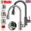 360 Kitchen Sink Mixer Taps Pull Out Spout Spray Single Lever Modern Mono 1