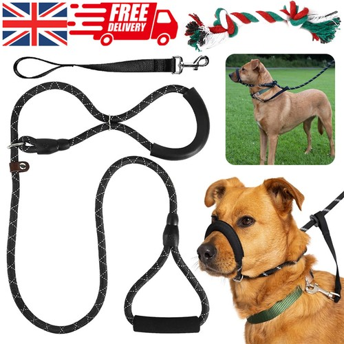 Dog Lead WPadded Nose LoopAnti Pull Dog Lead Stop Dogs Pulling