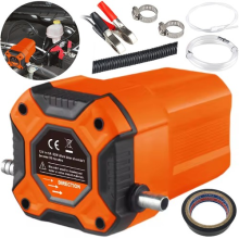 12V Portable Car Oil Pump Fuel Transfer for Car Motorcycle Ship Helicopter Tools