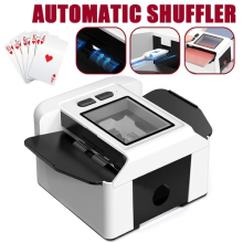 Electric Shuffling Machine Card Shuffler Dealer Rechargeable One-Press Portable