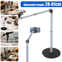 Articulating Arm Phone Holder, Overhead Desk Mount for Content Creator & Vlog