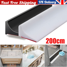Wet Room Floor Barrier Self Adhesive Shower Seal Strip Water Retaining Sealing