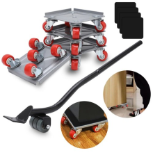 Moving Roller Furniture Lifter Furniture Jack Lifting Tool Labor Saving Portable
