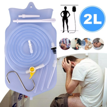 2L Enema Bag Kit Colonic Irrigation Coffee Enema Bag Home Douche Colon Cleanse
