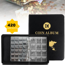 Coin Album For 420 Coins Perfect For 50p 1 Coins Storage Folder Book Collector