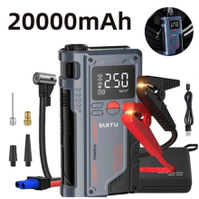 12V 1000A Car Jump Starter Pack Booster Fast Charger Power Bank USB LED Battery