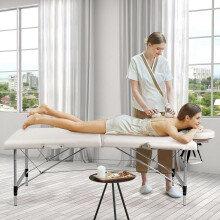 84" Adjustable Portable Massage Table with Carry Case