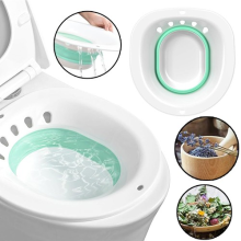 Portable Bidet Bathtub Bath Basin Sitz Bath Bowl Collapsible Wash Bin Bidet New