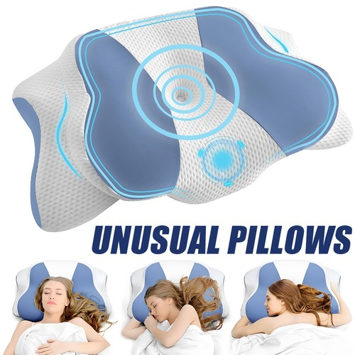 Cervical Memory Foam Pillow Side Sleeper Pillow Pain Relief Removable Breathable