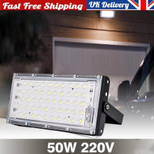 2Pcs 50W LED Flood Lights Garden Outdoor Security Landscape SMD Spotlight Lamp