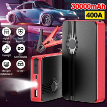 30000mah Car Jump Starter Pack 12V Booster Power USB Bank Battery Charger 3 in 1