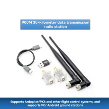 MicoAir 900M 30KM Hochleistungsdrohne RTK-Datenübertragungsradio Langstrecken-Telemetriemodul Ersetzt RFD900 P900 LR868-F