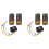 2X 24V 50Ft Auto Wireless Console Winch Remote Control Car Manual Transmitter Button Console for Car Atv Suv Truck 1
