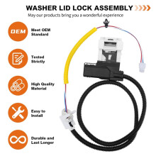 W11307244 W10682535 Washer Lid Lock for Amana Assembly