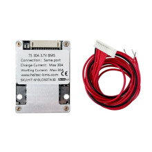 BMS 7S 30A Lithium-Batterijbeschermingsbord voor Elektronische Gereedschappen, Rolstoelen en Voertuigen 7S 30A 3,7V