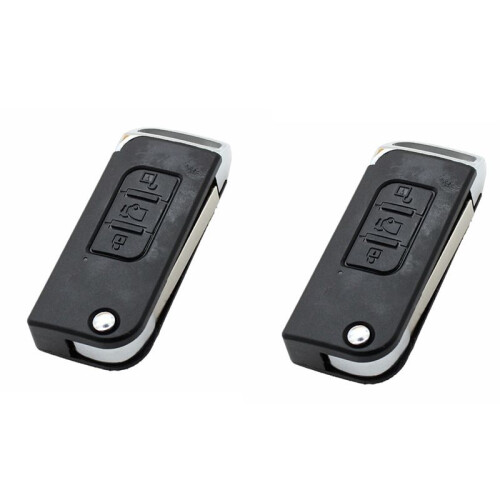 Suitable for Mahindra Three-Button Folding Remote Control Key Bag, Mahindra Car Key Bag