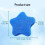 Laundry Pet Hair Remover Helper Set, 6 Polyurethane Washer Pads 6