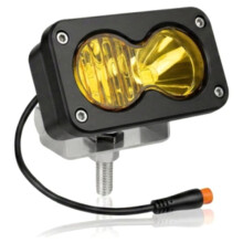 Spotlight LED Universal de 3 Polegadas para Pickup Offroad, À Prova D'Água, para Luz Frontal de Motocicleta Q20, Plug-And-