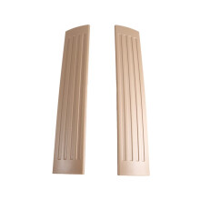 1Pair Front Door Sill Plate for - R W251 V251 06-17 A2516860036 2516860136 Lower Guide Rail Trim Strip B