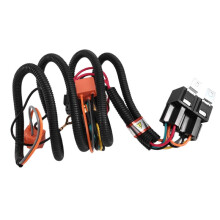 Car H4 12V LED Headlights Relay Wiring Harness Kit Low Enhancer Car Accessories