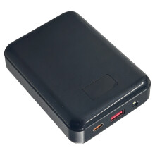 Portable Chargers Shell for 3Pcs 21700 Battery Case, DIY-Black