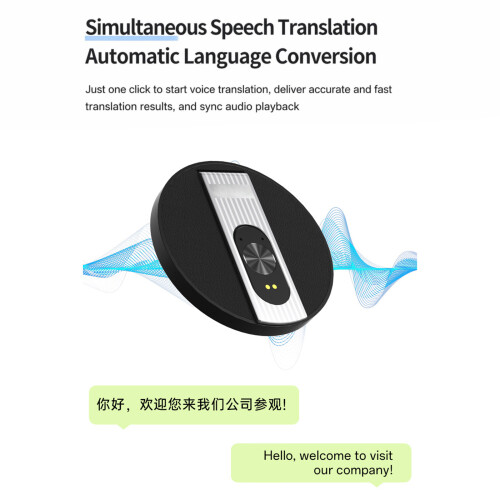 Travel Translator Device with Offline Use and Magnetic 1